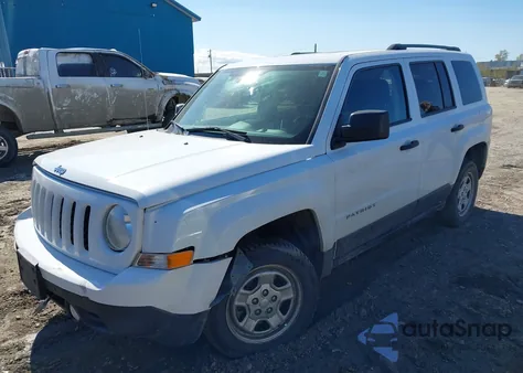 2016 Jeep Patriot Sport from USA, damaged, VIN 1C4NJRBB2GD522346